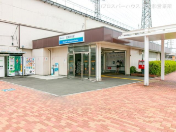 　西武鉄道拝島線「武蔵砂川」駅　距離800m