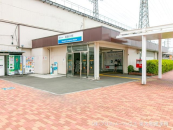 　西武鉄道拝島線「武蔵砂川」駅　距離1200m